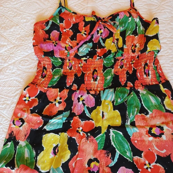 GB Dillards Summer Flower Strappy Dress - Picture 3 of 5
